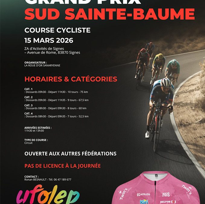 GRAND PRIX SUD Saint-Baume